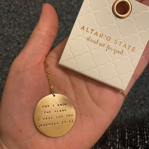 Altar’d state long necklace